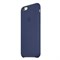 Оригинальный кожаный чехол-накладка Apple для iPhone 6/6s цвет «Синий» (MGR32ZM/A) - фото 8590