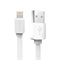 Кабель Rock Lightning-USB Data Cable Flat для iPhone/ iPad 100cм - фото 9199