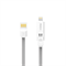 Кабель Rock Lightning-USB-microUSB Data Cable Flat для iPhone/ iPad 200cм
